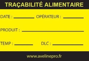 Étiquettes Traçabilité Alimentaire  